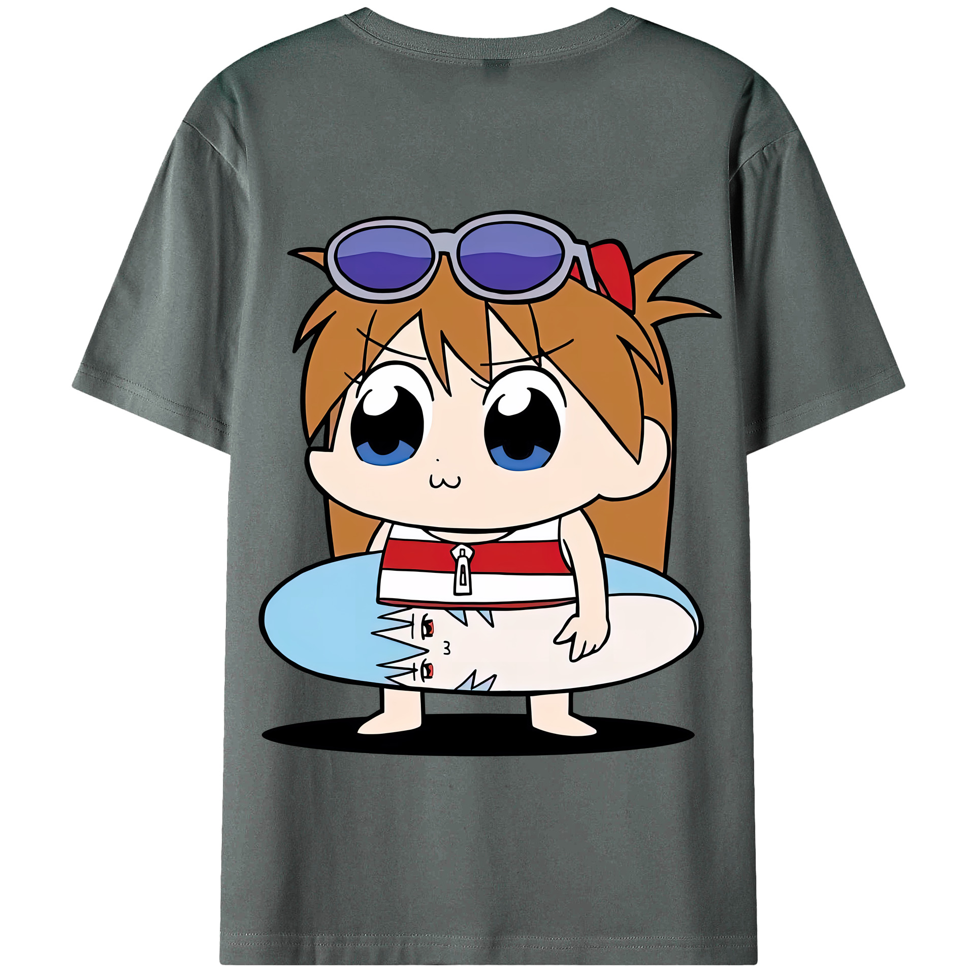 （画像用） EVA 新世紀エヴァンゲリオン 綿100％半袖Tシャツ（背面プリント）